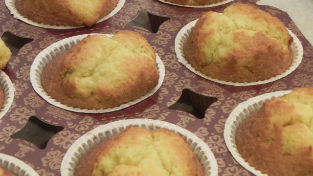 Ecco i nostri muffin appena sformati!